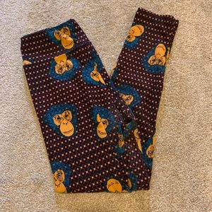 LuLaRoe Chimpanzee Leggings